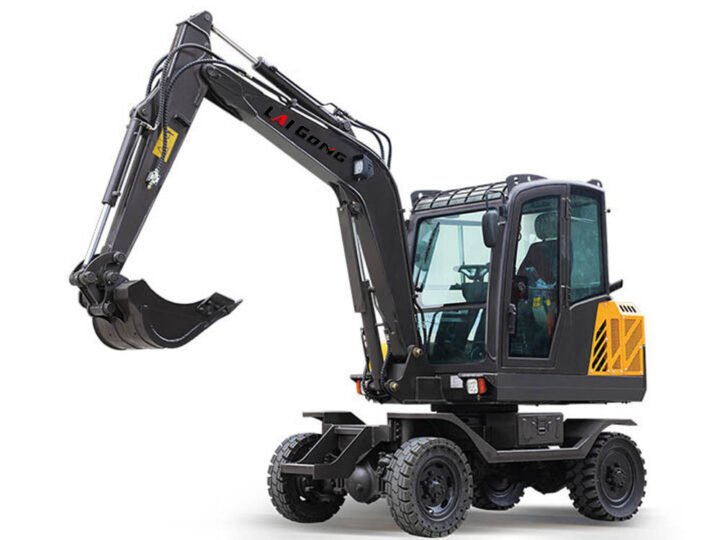 JG50S Wheel Excavator