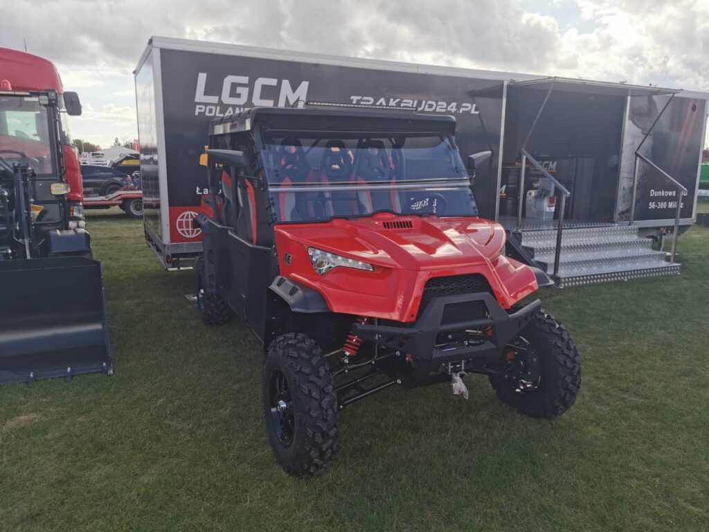 LGCM machinery on display at AGRO SHOW 2026